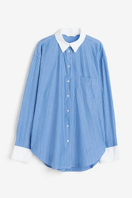 Oversized Poplin Shirt