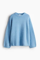 Oversized Mohair-Blend Sweater