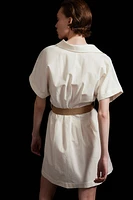 Shirt Dress with Belt