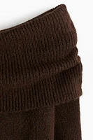 Off-the-Shoulder Knit Dress