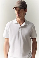 Regular Fit Piqué Polo Shirt