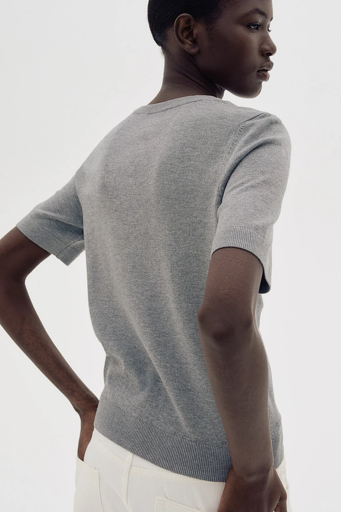 Fine-Knit Top