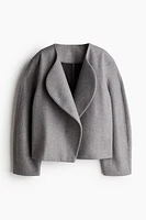 Felted Jacket with Shawl Collar