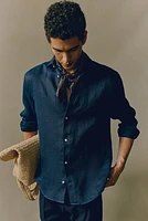 Slim Fit Linen Shirt