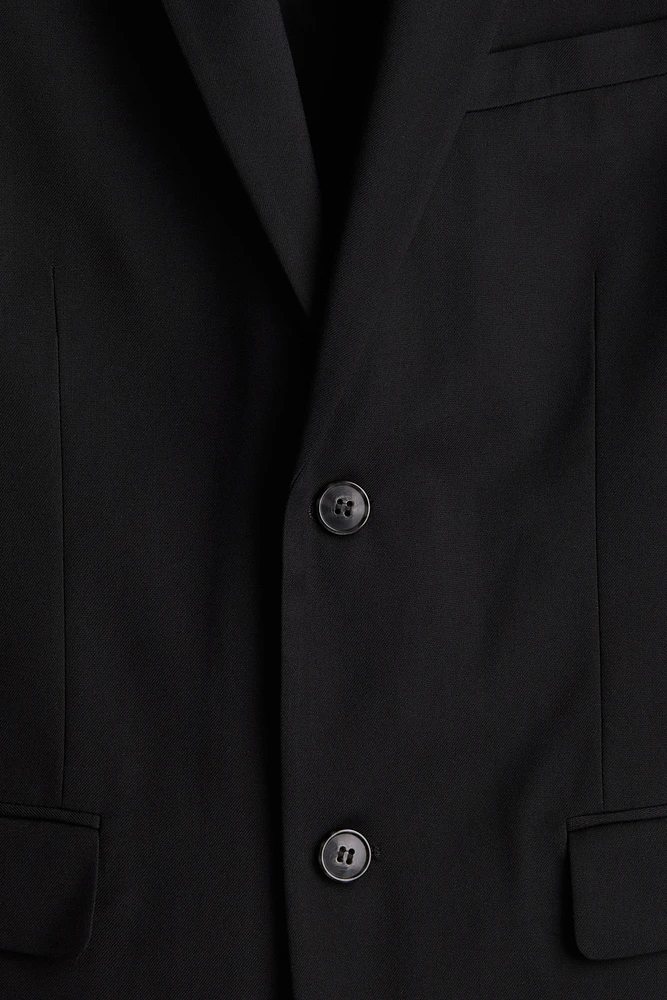 Skinny-Fit Single-Breasted Jacket