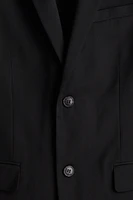 Skinny-Fit Single-Breasted Jacket