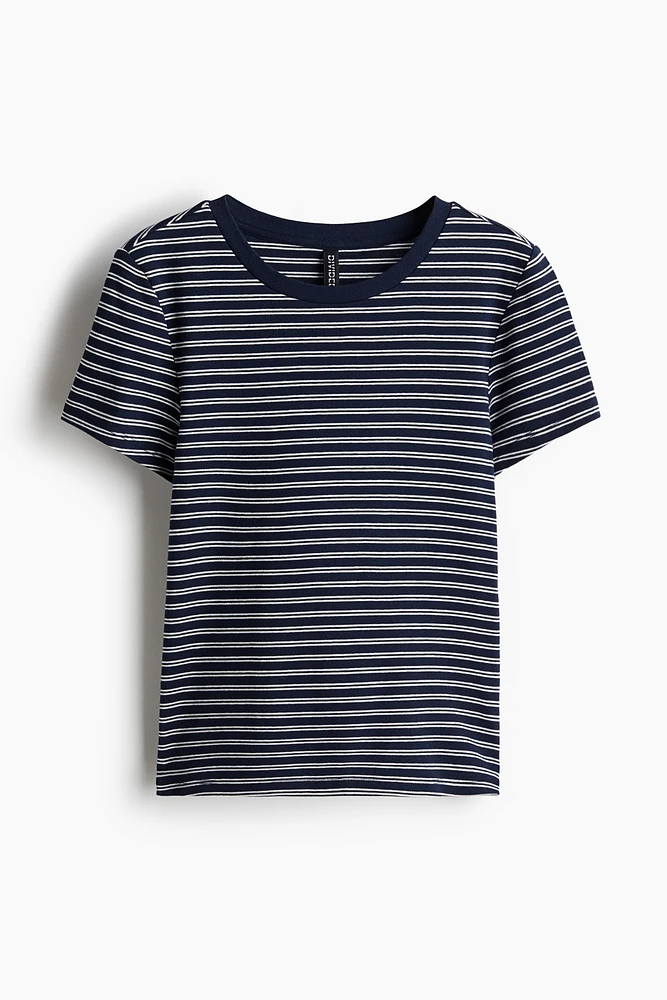 Ribbed T-shirt