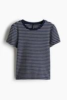 Ribbed T-shirt