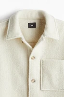 Loose Fit Bouclé overshirt