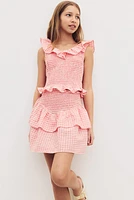 2-Piece Smocked Cotton Set