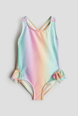 Maillot de bain volanté