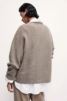 Rib-knit Sweater