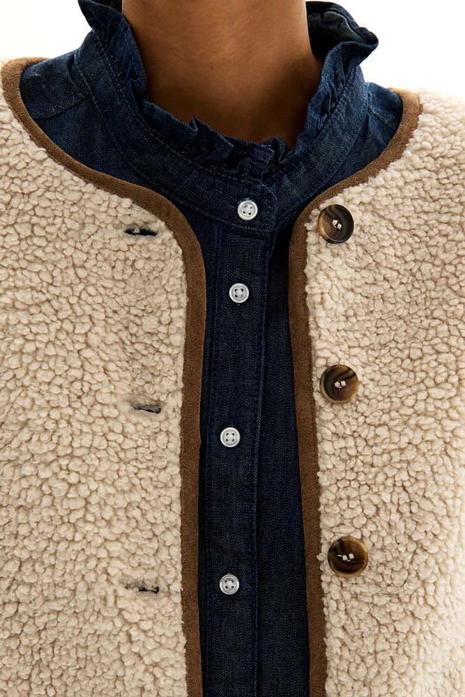 Teddy Fleece Cardigan