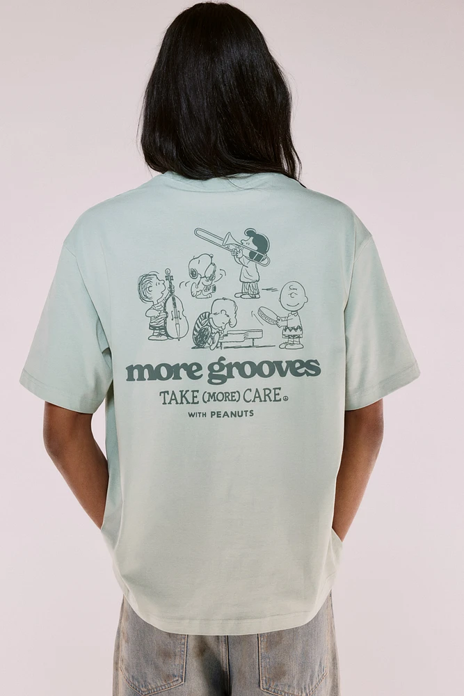 T-shirt imprimé flottant