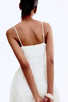 Jacquard-Weave Dress