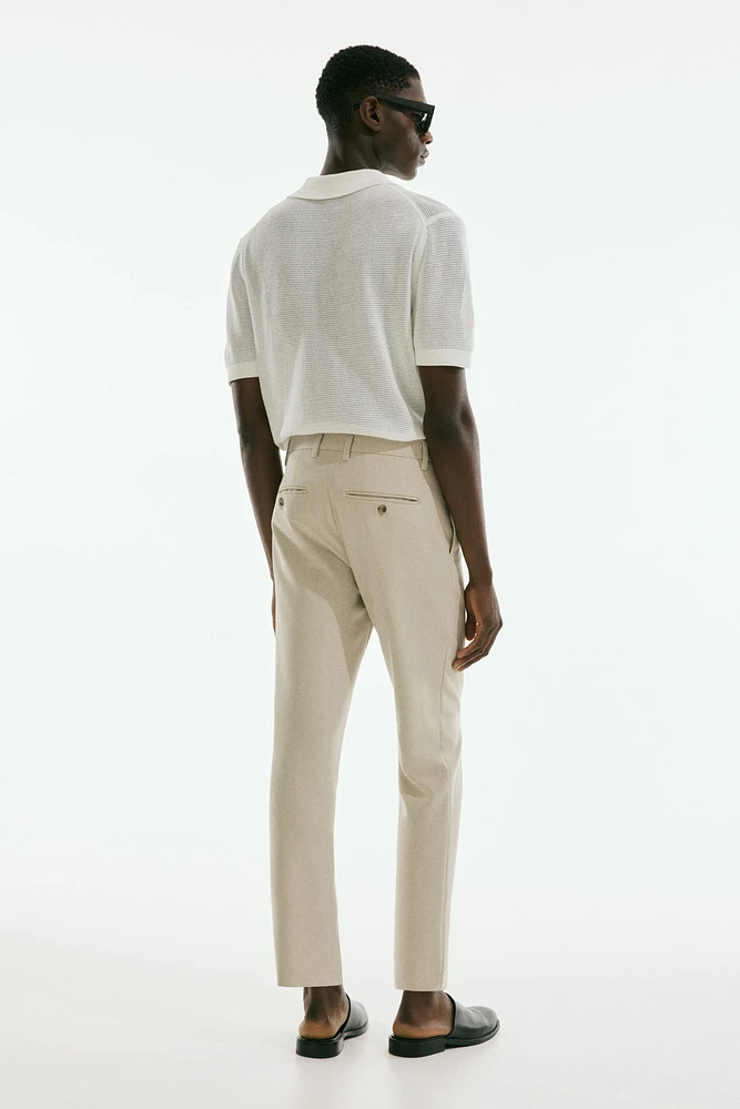 Pantalon court près du corps