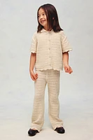 2-piece Pointelle-Knit Cotton Set