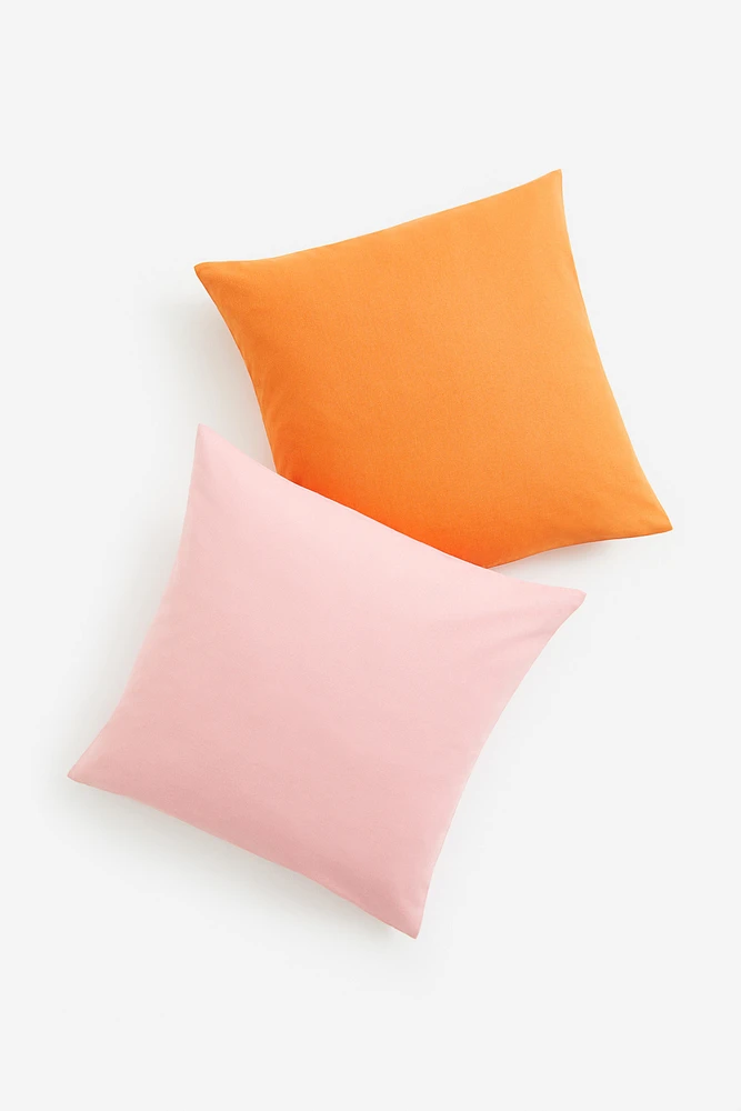 2-pack Cotton Canvas Cushion Covers