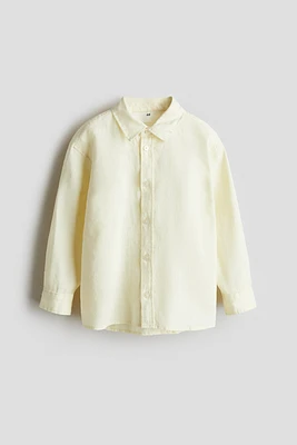 Chemise ample en lin
