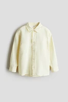 Chemise ample en lin