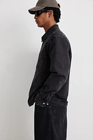 Regular-Fit Denim Overshirt