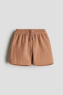 Short en mousseline de coton