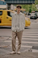 Loose Fit Textured Shirt