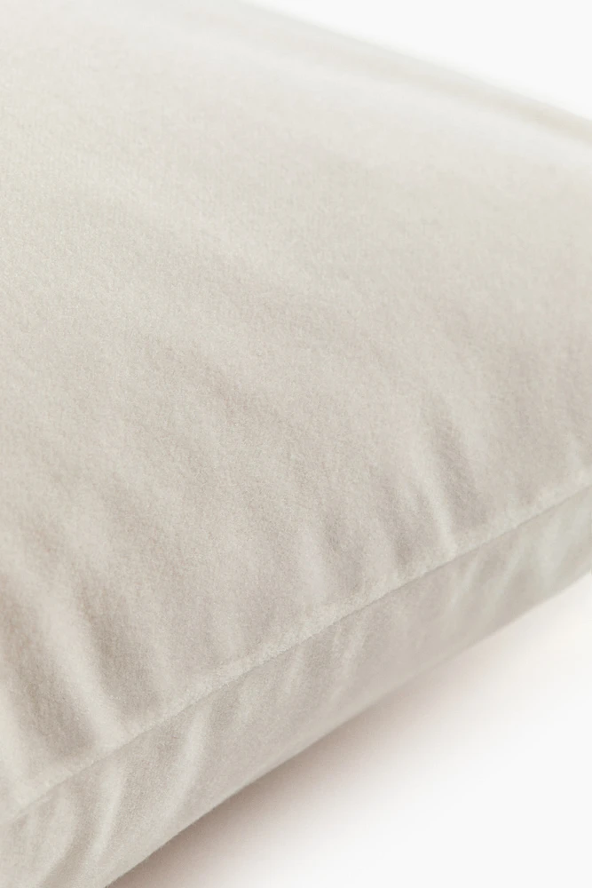 Housse de coussin en velours