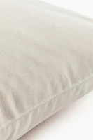 Housse de coussin en velours