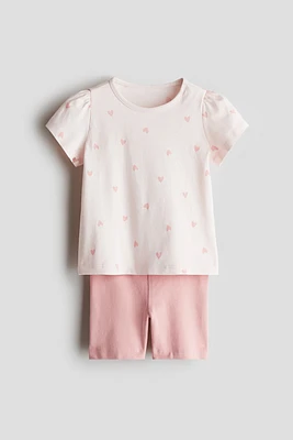 Ensemble 2 pièces en jersey de coton