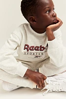 2-piece Sweatshirt Set with Text Motif