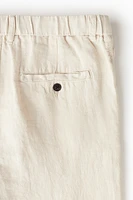 Regular Fit Linen Pants