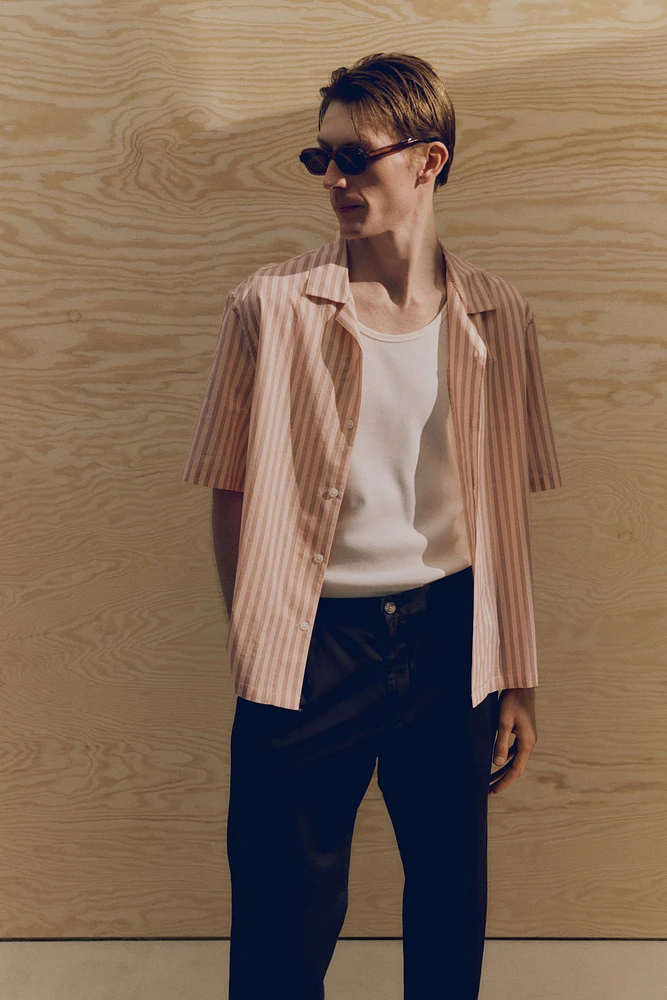 Regular-Fit Cotton Resort Shirt