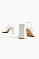 Block-heeled Sandals