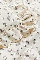 Cotton cot duvet cover set