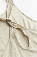 Linen-blend Tank Top