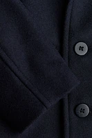 Wool-Blend Pea Coat