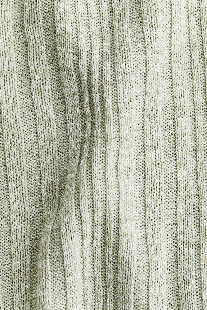MAMA Robe en tricot côtelé