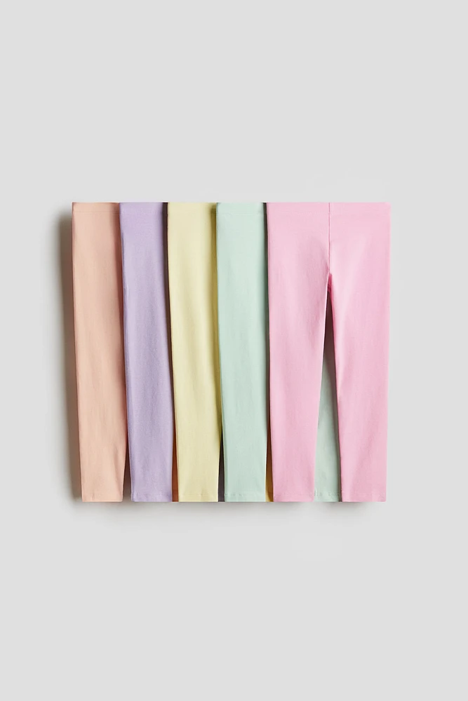 5-pack Jersey Leggings