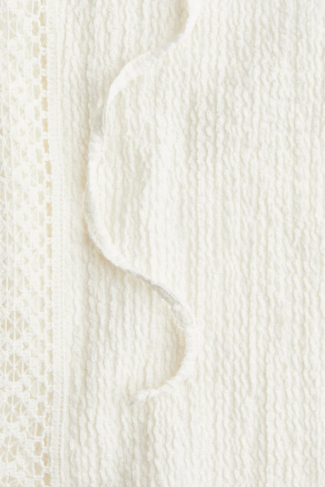 Textured Halterneck Top