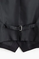 Slim-Fit Linen Suit Vest