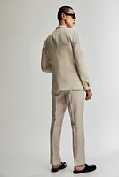 Slim Fit Linen Jacket