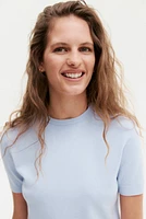 Fine-Knit T-Shirt