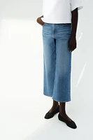 High Rise Wide-cut Jeans