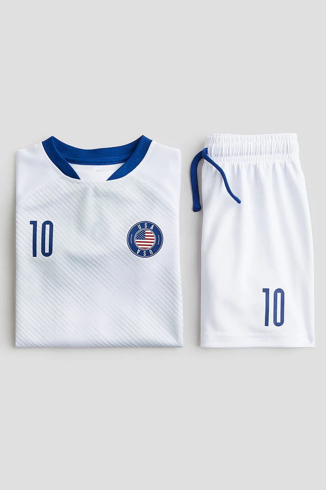 Printed Soccer Set