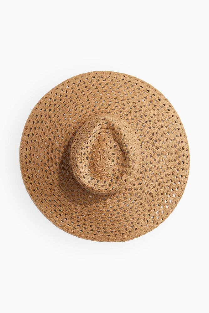 Wide Brim Straw Hat