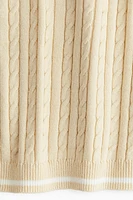 Cable-Knit Top