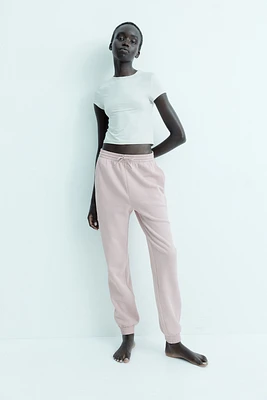 Pantalon jogging taille haute
