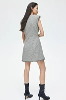 Textured-Weave Dress