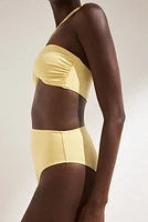 High Waist Cheeky Bikini Bottoms